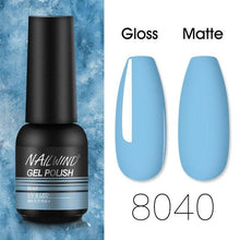 Load image into Gallery viewer, Colorful Glossy Gel Nail Polish 8ml Modern Permanent UV LED Nails Gel Luxury Fashion For Women and Girls Shine Design
