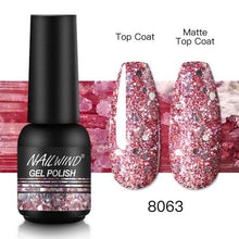 Load image into Gallery viewer, Colorful Glossy Gel Nail Polish 8ml Modern Permanent UV LED Nails Gel Luxury Fashion For Women and Girls Shine Design
