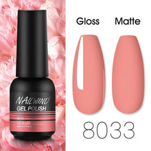 Load image into Gallery viewer, Colorful Glossy Gel Nail Polish 8ml Modern Permanent UV LED Nails Gel Luxury Fashion For Women and Girls Shine Design
