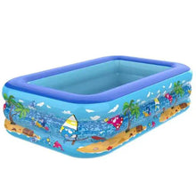 Load image into Gallery viewer, Mandotos Colorful Kids Inflatable Pool Durable PVC For Outdoor Backyard Summer Fun With Cartoon Graphics
