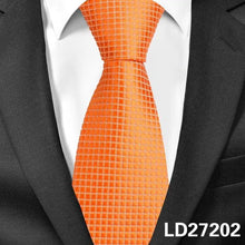 Load image into Gallery viewer, Colorful Men Necktie Business Wedding Fashion Various Colors Easy Match Ties For Men Men's Necktie Classic Tie Business Suit Accessory Elegant Tie
