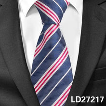 Load image into Gallery viewer, Colorful Men Necktie Business Wedding Fashion Various Colors Easy Match Ties For Men Men's Necktie Classic Tie Business Suit Accessory Elegant Tie
