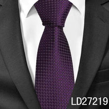 Load image into Gallery viewer, Colorful Men Necktie Business Wedding Fashion Various Colors Easy Match Ties For Men Men's Necktie Classic Tie Business Suit Accessory Elegant Tie
