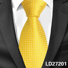 Load image into Gallery viewer, Colorful Men Necktie Business Wedding Fashion Various Colors Easy Match Ties For Men Men's Necktie Classic Tie Business Suit Accessory Elegant Tie
