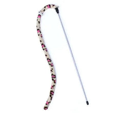 Load image into Gallery viewer, Colorful Rod Wand Feather Teaser Exerciser For Cats Soft Funny Interactive Toy For Pets Cute Cat Accessories
