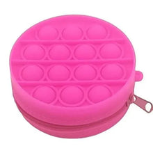 Load image into Gallery viewer, Colorful Stress Relief Squeeze Anti Stress Pop It Soft Pencil Case For Students Rainbow Color School Case
