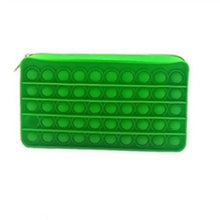 Load image into Gallery viewer, Colorful Stress Relief Squeeze Anti Stress Pop It Soft Pencil Case For Students Rainbow Color School Case
