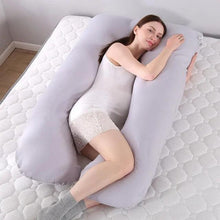 Load image into Gallery viewer, Comfort Cradle Pregnancy Pillow - U Shape
