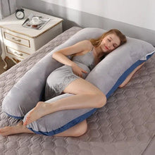 Load image into Gallery viewer, Comfort Cradle Pregnancy Pillow - U Shape
