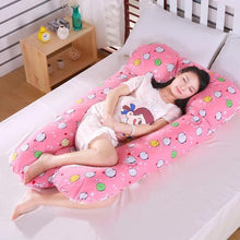 Load image into Gallery viewer, Comfort Cradle Pregnancy Pillow - U Shape
