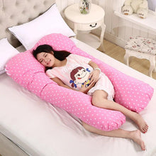 Load image into Gallery viewer, Comfort Cradle Pregnancy Pillow - U Shape
