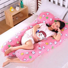 Load image into Gallery viewer, Comfort Cradle Pregnancy Pillow - U Shape
