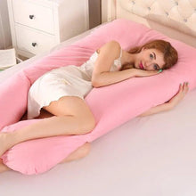 Load image into Gallery viewer, Comfort Cradle Pregnancy Pillow - U Shape
