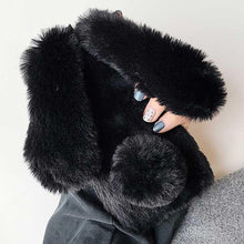 Load image into Gallery viewer, Comfortable Bunny Funny Women Phone Cover For iPhone 12 mini 11 Pro Max Hairy Cute Rabbit Animal Case For iPhone XS MAX XR Soft Lightweight Phone Cover Girl Gifts
