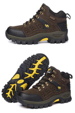 Load image into Gallery viewer, Comfortable Outdoor Waterproof Hiking Boots Men's Spring And Autumn Hiking Wear-Resistant Mountain Sports Boots Hunting Shoes High Waterproof Hiking Boots Outdoor Lightweight Mens Shoes
