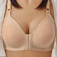 Load image into Gallery viewer, Comfortable Seamless Bra For Women Fashion Push Up Bras Wire Free Lingerie Full Cup Bralette Cotton Underwear Brassiere Front Closure

