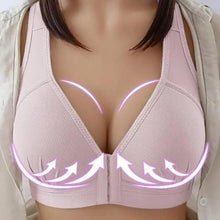 Load image into Gallery viewer, Comfortable Seamless Bra For Women Fashion Push Up Bras Wire Free Lingerie Full Cup Bralette Cotton Underwear Brassiere Front Closure
