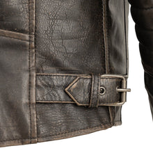 Load image into Gallery viewer, Commuter Men's Motorcycle Leather Jacket
