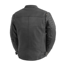 Load image into Gallery viewer, Commuter Men's Motorcycle Leather Jacket
