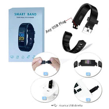 Load image into Gallery viewer, Connected Child Smart Sport Watch For Girls Boys Students Wrist Clock Electronic LED Digital Child Wrist Watch Fitness Tracker With Heart Rate Monitor Waterproof Activity Tracker With Sport Modes Sleep Monitor Fitness Watch With Call SMS Reminder
