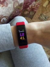 Load image into Gallery viewer, Connected Child Smart Sport Watch For Girls Boys Students Wrist Clock Electronic LED Digital Child Wrist Watch Fitness Tracker With Heart Rate Monitor Waterproof Activity Tracker With Sport Modes Sleep Monitor Fitness Watch With Call SMS Reminder
