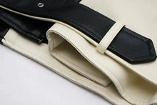 Load image into Gallery viewer, Contrast Vegan Leather Jacket
