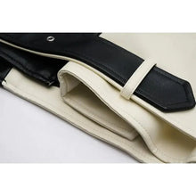 Load image into Gallery viewer, Contrast Vegan Leather Jacket
