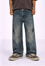 Load image into Gallery viewer, WIDEBOY CONTRAST PANEL DENIM

