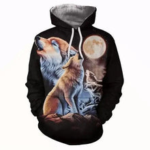 Load image into Gallery viewer, Cool 3D Sweatshirts Men And Women Hoodies With Hat Printed For Casual Wear And Party Wear Trendy Hooded 3D Digital Print Hoodies Fashion Hooded Realistic Hoody Sweatshirt Casual Long Sleeve Pullover Jumpers Unisex Tops
