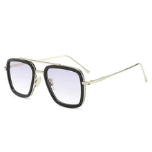 Load image into Gallery viewer, Cool Glasses Modern  Elegant Cosplay Vintage Retro  Sunglasses Vintage Aviator Square Sunglasses for Men Gold Frame Retro  Classic Sunglasses
