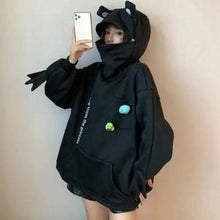 Load image into Gallery viewer, Cool Women Hoodie Perfect Sleeping Frog Pullover Winter Sense Hooded Modern Casual Sweatshirts Cute Funny Style Comfortable Frog Pullover Hoodie For Women
