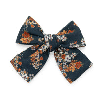 Load image into Gallery viewer, Copper Garden - Petite Hair Bow
