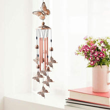 Load image into Gallery viewer, Copper Wind Chimes Outdoor Classic Wind Chimes Memorial Wind Chime Gifts for Grand Mother Garden Yard Decor Gift
