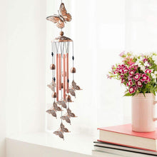 Load image into Gallery viewer, Copper Wind Chimes Outdoor Classic Wind Chimes Memorial Wind Chime Gifts for Grand Mother Garden Yard Decor Gift
