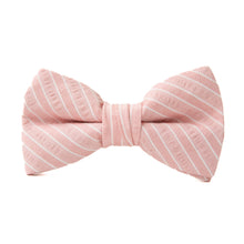 Load image into Gallery viewer, Coral Stripe Bow Tie for Boys

