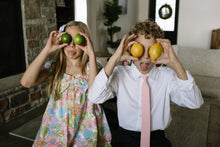 Load image into Gallery viewer, Coral Stripe Boys Tie
