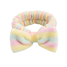 Load image into Gallery viewer, Coral Fleece Soft Headband Cross Top Knot Hairband Elastic Hair Band For Women Girls Wash Face Turban Headwear Gorgeous Hair Accessories For Women
