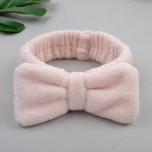 Load image into Gallery viewer, Coral Fleece Soft Headband Cross Top Knot Hairband Elastic Hair Band For Women Girls Wash Face Turban Headwear Gorgeous Hair Accessories For Women
