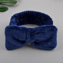 Load image into Gallery viewer, Coral Fleece Soft Headband Cross Top Knot Hairband Elastic Hair Band For Women Girls Wash Face Turban Headwear Gorgeous Hair Accessories For Women
