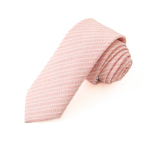 Load image into Gallery viewer, Coral Stripe Men's Tie

