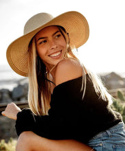 Load image into Gallery viewer, Peter Grimm Coralia - Womens Straw Sun Hat
