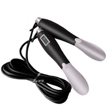 Load image into Gallery viewer, Cordless Electronic Skipping Rope Gym Fitness Cordless Skipping Smart Jump Rope With LCD Screen Counting Speed Skipping Rope With Calorie Counter Adjustable Digital Weighted Jumping Rope For Fitness Exercise Cordless Jump Rope Suitable For Women
