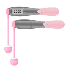 Load image into Gallery viewer, Cordless Electronic Skipping Rope Gym Fitness Cordless Skipping Smart Jump Rope With LCD Screen Counting Speed Skipping Rope With Calorie Counter Adjustable Digital Weighted Jumping Rope For Fitness Exercise Cordless Jump Rope Suitable For Women
