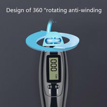 Load image into Gallery viewer, Cordless Jump Ropes Smart Electronic Digital Wireless Skip Rope Calorie Consumption Fitness Body Building Exercise Jumping Rope Calorie Counter For Fitness Exercise Boxing Cordless Skipping Rope For Adults Men Women

