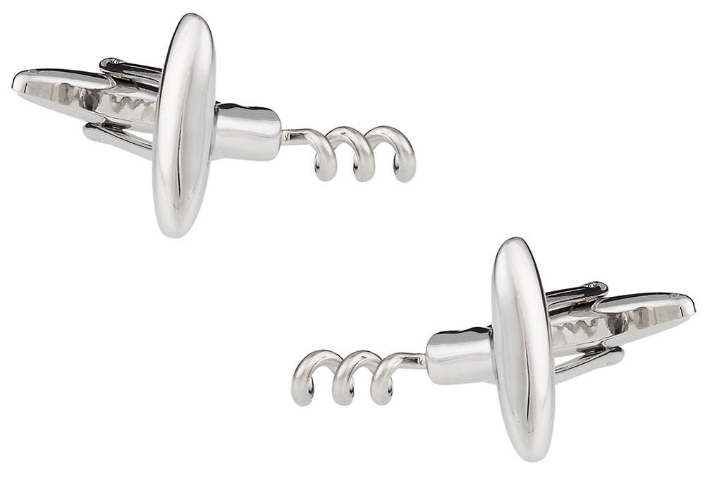 Corkscrew Cufflinks