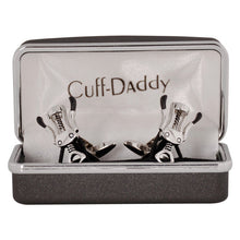 Load image into Gallery viewer, Corkscrew Wine Cufflinks
