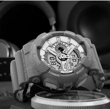 Load image into Gallery viewer, Couple Watch Fashion Strap Practical Waterproof Multifunctional Digital Wristwatch Dual Display Men's Digital Watch Military Watch Daily Sports Large Dial Men's Wrist Watch
