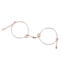 Load image into Gallery viewer, Couples Magnet Attract Bracelets Solid Color Simple Cute Cat Best Friend Bracelet Jewelry Magnet Bracelet Creative Attractive Stainless Steel Chain Bracelet For Women Men Valentine's Day Gift
