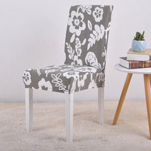 Load image into Gallery viewer, Covers for Dining Room Seat Protector Stretch Removable Printed Chair Cover Elastic Seat Chair Covers Removable And Washable Stretch Banquet Hotel Dining Room Washable Furniture Chair for Kids Pets Home Ceremony Banquet Wedding Party
