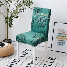 Load image into Gallery viewer, Covers for Dining Room Seat Protector Stretch Removable Printed Chair Cover Elastic Seat Chair Covers Removable And Washable Stretch Banquet Hotel Dining Room Washable Furniture Chair for Kids Pets Home Ceremony Banquet Wedding Party
